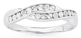 9ct-White-Gold-Diamond-Crossover-Swirl-Ring on sale