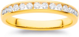 14ct+Alora+Lab+Grown+Diamond+Anniversary+Band