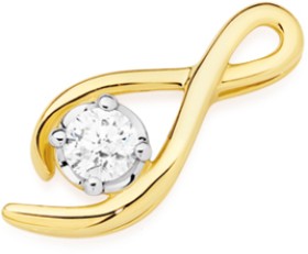 Alora-10ct-14-Carat-Solitaire-Lab-Grown-Diamond-Twist-Pendant on sale