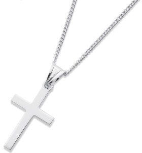 Sterling-Silver-Block-Cross-Pendant-20mm on sale