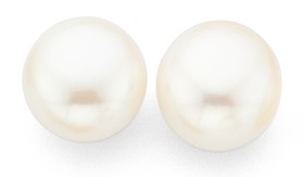 9ct-Freshwater-Pearl-Studs on sale