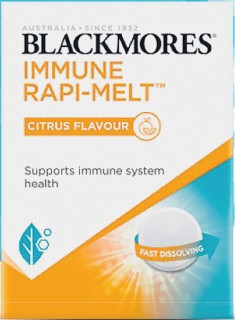 NEW+Blackmores+Immune+Rapi-Melt+60s