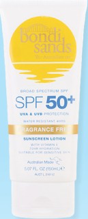 Bondi+Sands+Fragrance+Free+SPF+50%2B+Sunscreen+Lotion+150+mL