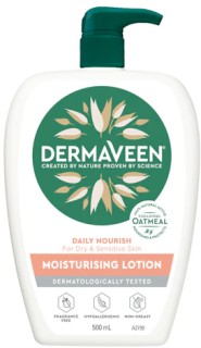 DermaVeen-Daily-Nourish-Moisturising-Lotion-for-Dry-Sensitive-Skin-500mL on sale