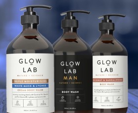 30%25+off+RRP+Glow+Lab+Body+Wash+Range