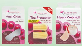 Up+to+30%25+off+RRP+Carnations+Heel+Grips%2C+Toe+Protector%2C+Fleecy+Web+Roll