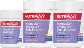 Nutra-Life-Magnesium-Glycinate-Range on sale
