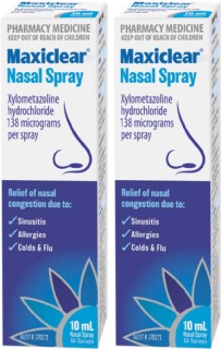 Maxiclear-Xylometazoline-Nasal-Spray-10ml on sale