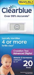 Clearblue-Advanced-Digital-Ovulation-Prediction-Tests-20-Test-Pack on sale