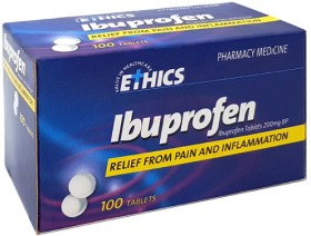 Ethics+Ibuprofen+200mg+Tablets+100+Pack