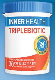 NEW-Inner-Health-TripleBiotic-30-Capsules on sale