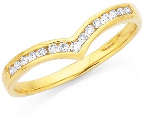 9ct-Diamond-Band on sale