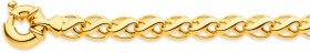9ct-Infinity-Link-Bolt-Ring-Bracelet on sale