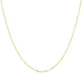 9ct+45cm+Solid+Twisted+Cable+Chain