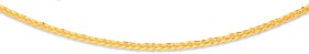 9ct+50cm+DC+Wheat+Chain