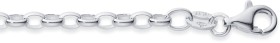 Sterling+Silver+18cm+Oval+Belcher+Bracelet