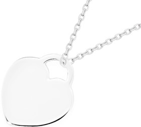 Sterling-Silver-Heart-Tag-Pendant on sale