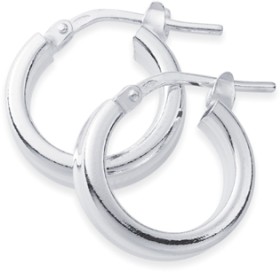 Sterling+Silver+Hoops