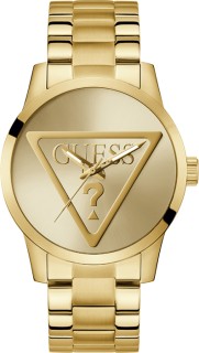 Guess+Gold+Tone+Ladies+Watch