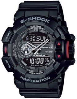 G-Shock-Black-Analoguedigital-Rotary-Switch-Mens-Watch-GA400-1B on sale