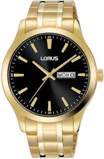 Lorus-Mens-Gold-Tone-Analogue-Watch-RH344AX-9 on sale
