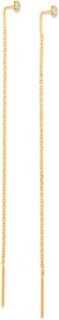 9ct-Cubic-Zirconia-Threader-Earrings on sale