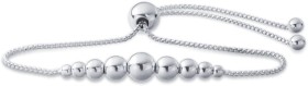Sterling+Silver+Adjustable+Balls+Bracelet