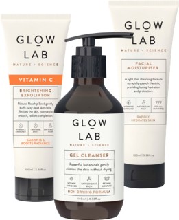 Glow+Lab+Facial+Moisturisers+or+Cleansers+100%2F140ml