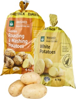 Woolworths+Washed+White+or+Brushed+Roasting+Potatoes+4kg
