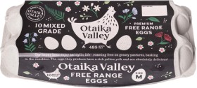 Otaika+Valley+Free+Range+Mixed+Grade+Eggs+10+Pack