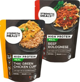 Strength-Meals-Curry-320g on sale