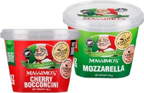 Massimo%26rsquo%3Bs+Cherry+Bocconcini+or+Mozzarella+125g