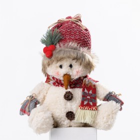 Christmas-Wishes-Sitting-Mrs-Snowman on sale