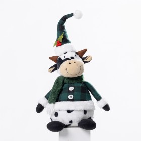 Christmas-Wishes-Mr-Sitting-Christmas-Cow on sale
