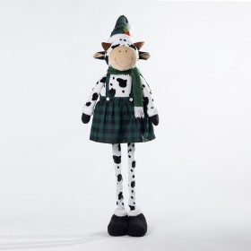 Christmas-Wishes-Mrs-Standing-Xmas-Extebdable-Cow on sale