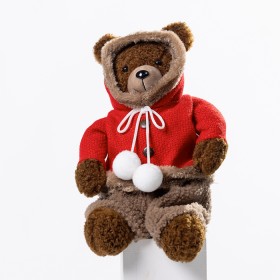Christmas-Wishes-Mr-Christmas-Bear-Sitting on sale