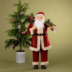 Christmas-Wishes-Traditional-Santa-110cm on sale