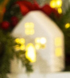 Christmas-Wishes-Ceramic-House-LED on sale