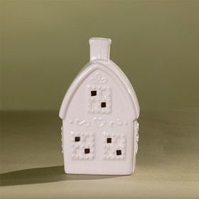 Christmas+Wishes+Ceramic+Present+Xmas+House+LED