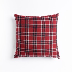 Christmas-Wishes-Christmas-Tartan-Cushion-45x45cm on sale