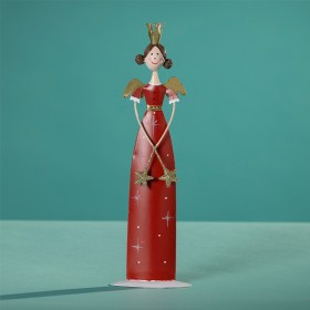 Christmas+Wishes+Metal+Standing+Angel