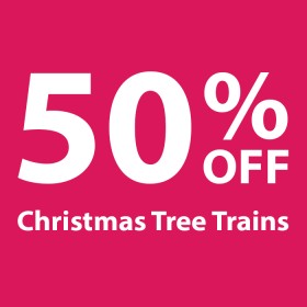 50-off-Christmas-Tree-Trains on sale