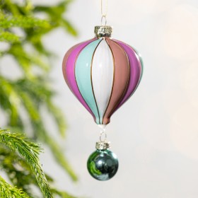 Christmas-Wishes-Colourful-Hot-Air-Balloon-Hanging-Decor on sale