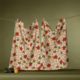Christmas-Wishes-Pohutukawa-Tea-Towels-Set-of-2 on sale
