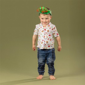 Kiwi-BBQ-Button-Up-Shirts-Kids on sale