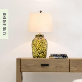 Smokey-Glass-Lamp on sale