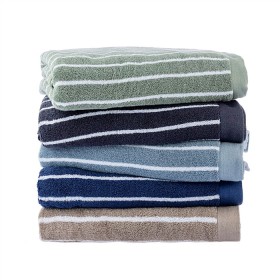 Fieldcrest-Quinn-Striped-Spa-Towel-100x180cm on sale