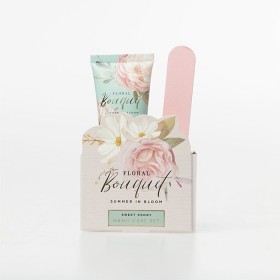 Floral-Bouquet-Summer-In-Bloom-Hand-Cream-Nail-File-Set on sale