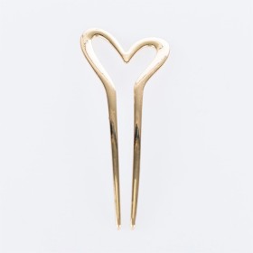 Grace-Gild-Heart-Hair-Pin on sale
