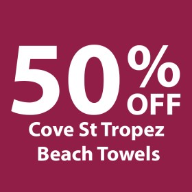 50%25+off+Cove+St+Tropez+Beach+Towels